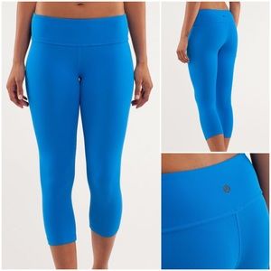 Lululemon Wunder Under crop *Silver Beaming Blue 4